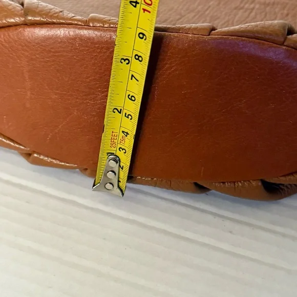 Valentina brown leather crossbody bag (B83) - Picture 11 of 11